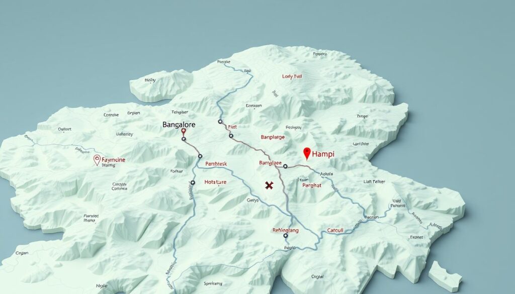 route overview bangalore hampi route overview bangalore hampi