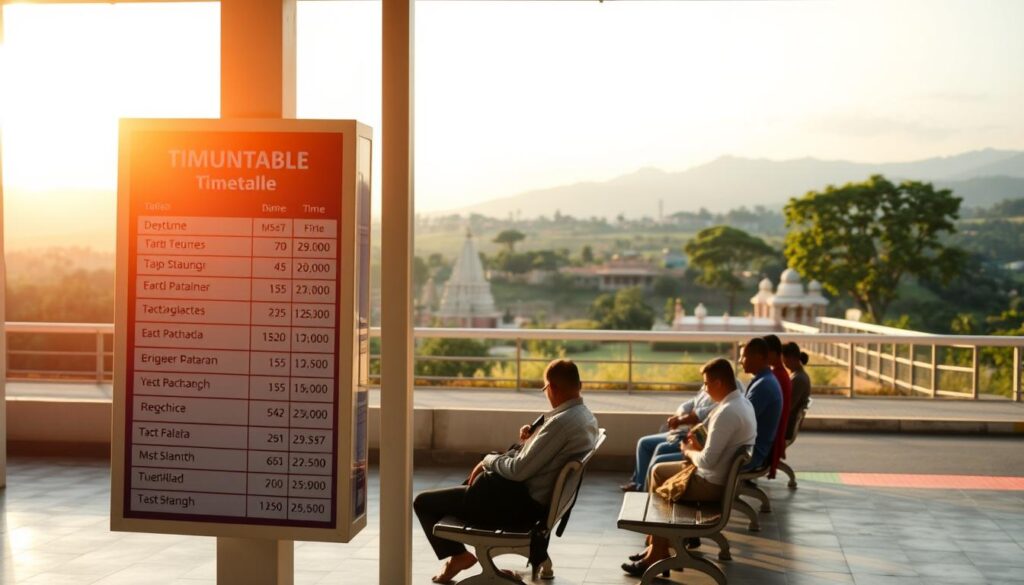 bus timings bus timings