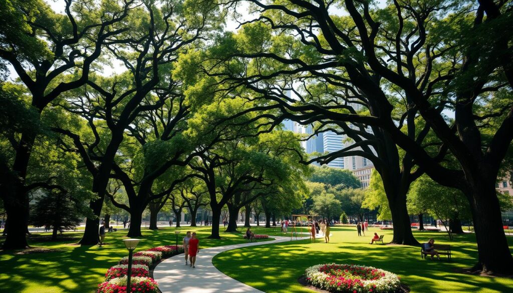 city park trees